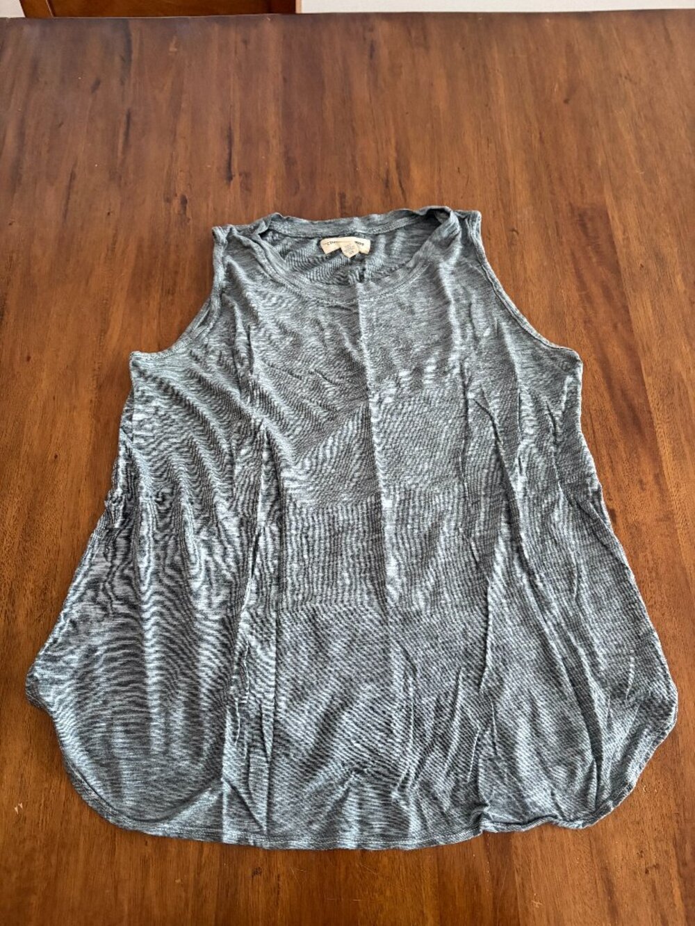 Cloth and Stone Green Striped Tank Top Size XS
